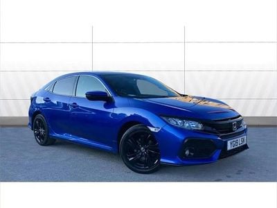 Used Honda Civic EX 126 HP (92 kW) 2019 Blue Hatchback
