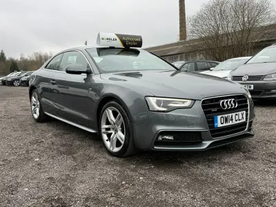 Używany Audi A5 S-Line 225 KM (165 kW) 2014 Szary Coupe