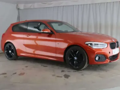 Used BMW 118 M Sport 136 HP (100 kW) 2017 Orange Hatchback