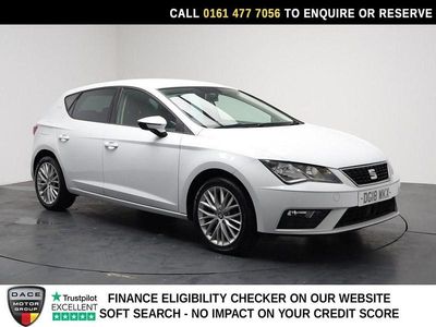 Used Seat Leon SE Dynamic 110 HP (80 kW) 2018 White Hatchback