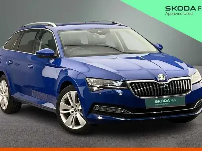 Used Skoda Superb SE L 147 HP (108 kW) 2020 Energy blue Estate