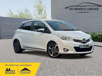 White Used 2014 Toyota Yaris Multidrive S Hatchback | £7,990 (Fair price)