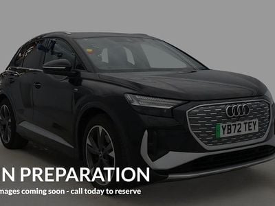 Used Audi Q4 e-tron S-Line 150 kW (204 HP) 2023 Black SUV