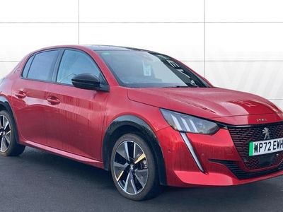 Red Used 2022 Peugeot e-208 GTi Hatchback | £13,206 (Fair price)