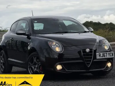 Used Alfa Romeo MiTo Quadrifoglio Verde 140 HP (102 kW) 2017 Black Hatchback