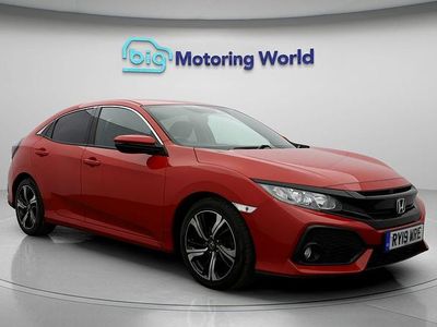 Used Honda Civic SR 127 HP (93 kW) 2019 Red Hatchback