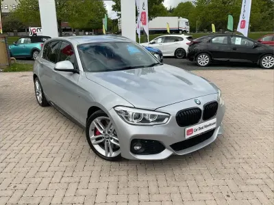 Begagnad BMW 120 M Sport 187 HK (137 kW) 2017 Silver Halvkombi