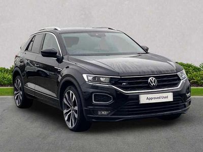 Black Used 2021 VW T-Roc R-line SUV | £21,108 (Fair price)