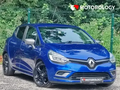 Used Renault Clio GT-Line 90 HP (66 kW) 2019 Blue Hatchback