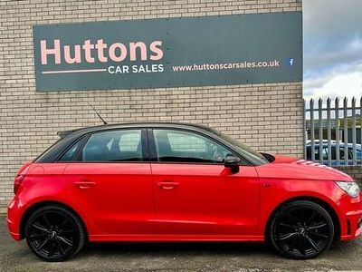 Used Audi A1 Sportback S-Line 122 HP (89 kW) 2014 Red Hatchback