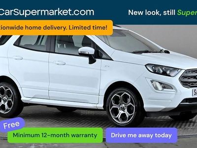 Used Ford Ecosport ST-Line 125 HP (91 kW) 2022 White SUV