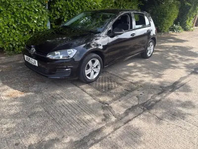 Used VW Golf VII Match 2015 Black Hatchback