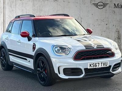 Light white Used 2017 Mini John Cooper Works Countryman SUV | £17,817 (A bit pricey)