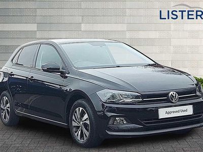 Used VW Polo Match 95 HP (69 kW) 2020 Black Hatchback