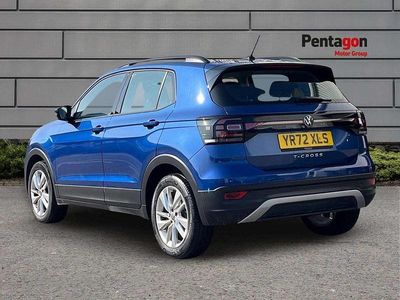 Used VW T-Cross SE 108 HP (79 kW) 2022 Blue SUV