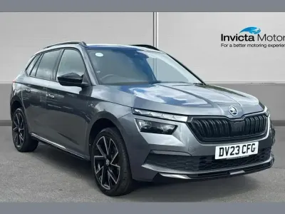 Used Skoda Kamiq Monte Carlo 110 HP (80 kW) 2023 Grey SUV