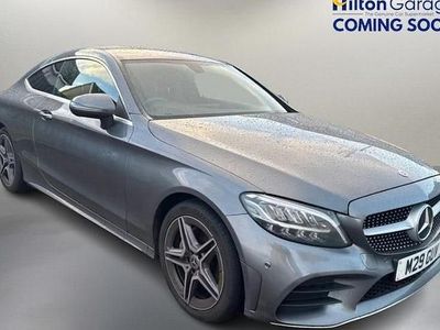 Grey Used 2019 Mercedes C200 AMG line Coupe | £15,550 (Good price)