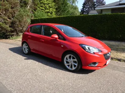 Used Vauxhall Corsa SRi 90 HP (66 kW) 2018 Red Hatchback