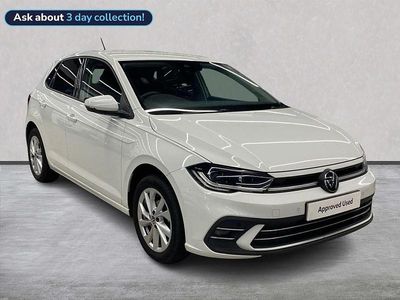 White Used 2023 VW Polo Style Hatchback | £16,565 (Fair price)