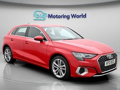 Used Audi A3 Sport 148 HP (108 kW) 2021 Red Sedan