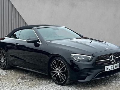 Used Mercedes E300 AMG line 258 HP (189 kW) 2022 Obsidian black metallic