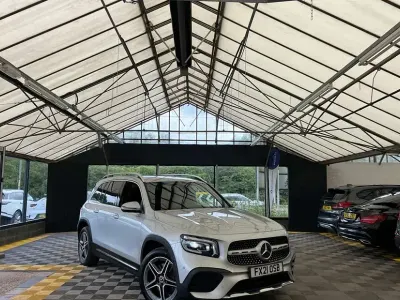 Used Mercedes GLB220 AMG Line Premium 190 HP (139 kW) 2021 Silver SUV
