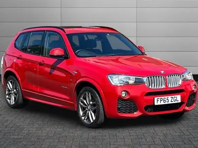 Second-hand BMW X3 M Sport 313 CP (230 kW) 2015 Roșu SUV