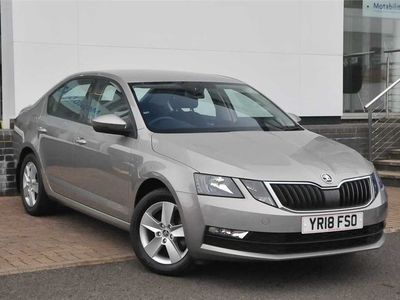 Beige Used 2018 Skoda Octavia SE Hatchback | £9,765 (Fair price)