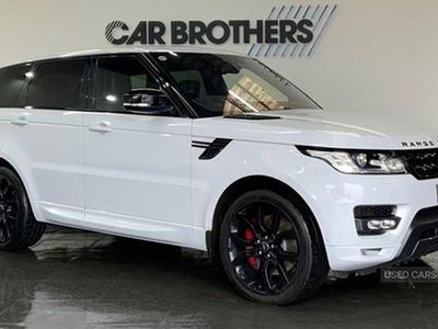 White Used 2017 Land Rover Range Rover Sport Autobiography Dynamic SUV | £18,495 (A bit pricey)