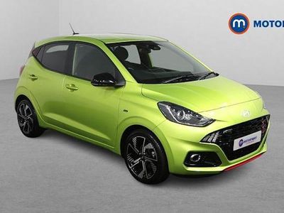 Used Hyundai i10 N Line 90 HP (66 kW) 2025 Green Hatchback