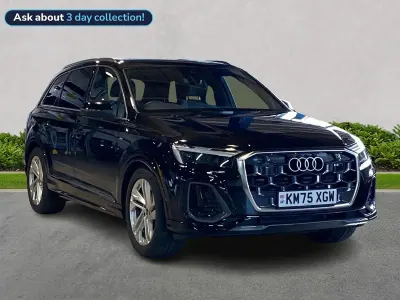 Used Audi Q7 S-Line 2025 Black SUV