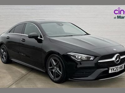 Black Used 2020 Mercedes CLA200 AMG line Coupe | £17,190 (Good price)