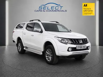 Used Mitsubishi L200 Warrior 2018 White Pickup