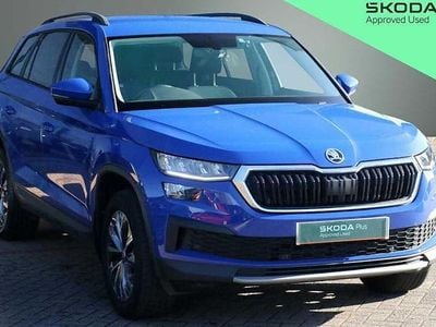 Used Skoda Kodiaq SE Drive 150 HP (110 kW) 2023 Energy blue SUV