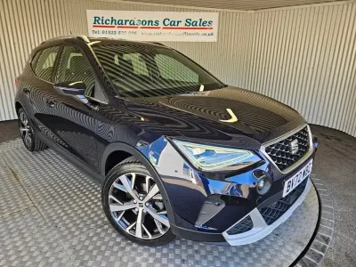 Used Seat Arona Xperience Lux 110 HP (80 kW) 2022 Blue SUV