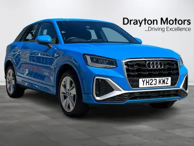 Used Audi Q2 S-Line 150 HP (110 kW) 2023 Blue SUV