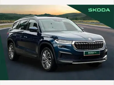 Used Skoda Kodiaq SE L Executive 150 HP (110 kW) 2023 Blue SUV