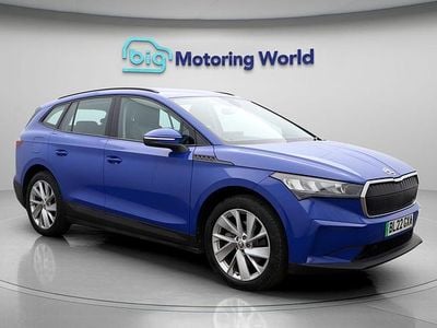 Used Skoda Enyaq iV ecoSuite 131 kW (179 HP) 2022 Blue SUV