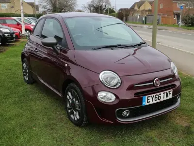 Used Fiat 500S S 2016 Red Hatchback