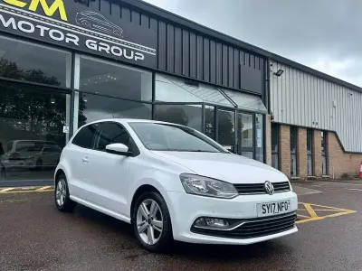 Used VW Polo Edition 90 HP (66 kW) 2017 White Hatchback