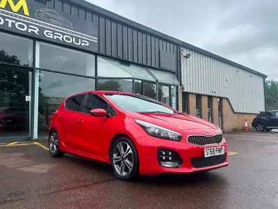 Used Kia Ceed GT-Line 136 HP (100 kW) 2018 Red Hatchback