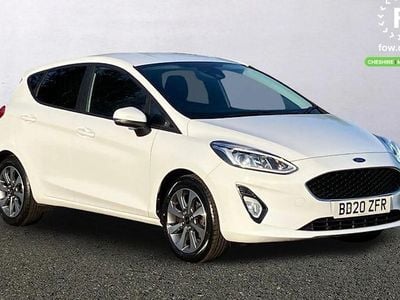 Used Ford Fiesta Trend 95 HP (69 kW) 2020 White Hatchback