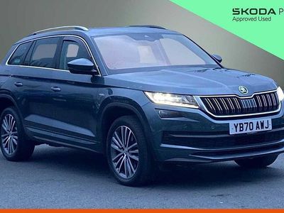 Used Skoda Kodiaq LAURIN & KLEMENT 110 HP (80 kW) 2021 Quartz grey metallic SUV