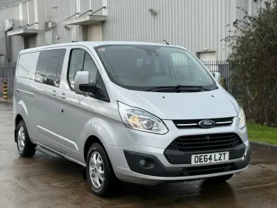 Used Ford Transit Custom Limited 155 HP (114 kW) 2015 Silver Van