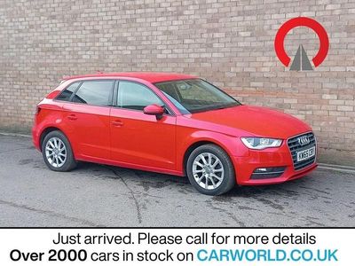 Used Audi A3 Sportback Design 110 HP (80 kW) 2015 Red Hatchback