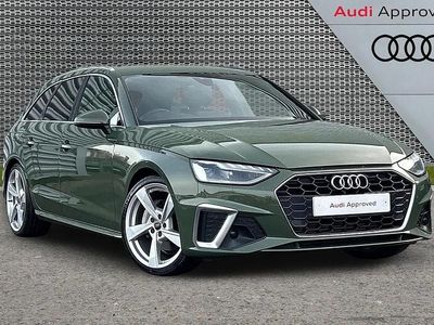 Used Audi A4 S-Line 200 HP (147 kW) 2023 Green Estate