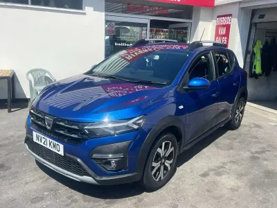 Used Dacia Sandero Prestige 91 HP (66 kW) 2021 Blue Hatchback