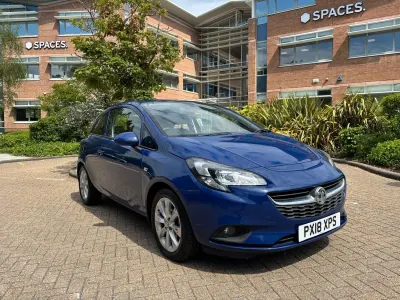 Begagnad Vauxhall Corsa 75 HK (55 kW) 2018 Blå Halvkombi
