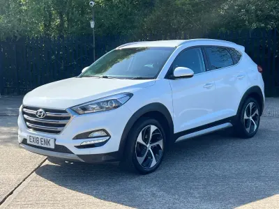 Używany Hyundai Tucson Edition 116 KM (85 kW) 2018 Biały SUV
