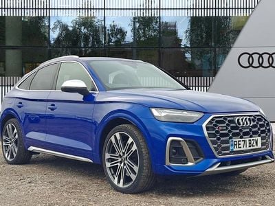 Blue Used 2021 Audi SQ5 Sportback Black Edition SUV | £37,990